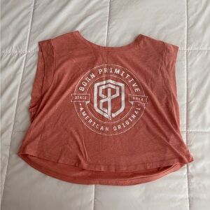 Born Primitive Women's M Crop Tee